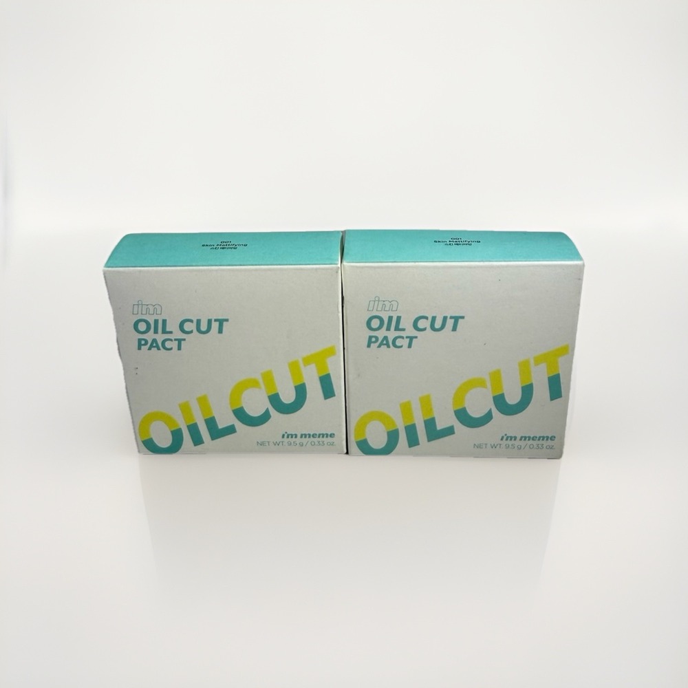 I'M MEME- Oil Cut Pact #01 Skin Mattifying, Pressed Face Powder 9.5g